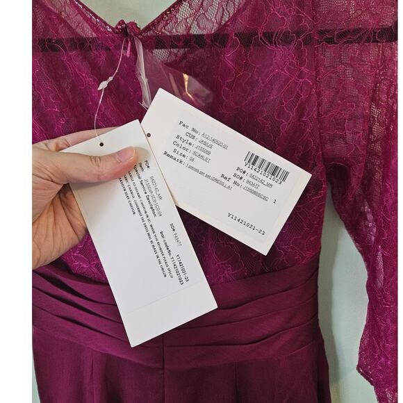 Jade by Jasmine Gown Special Occasion Bridesmaid Prom Cocktail Dress Size 4 - Picture 13 of 16